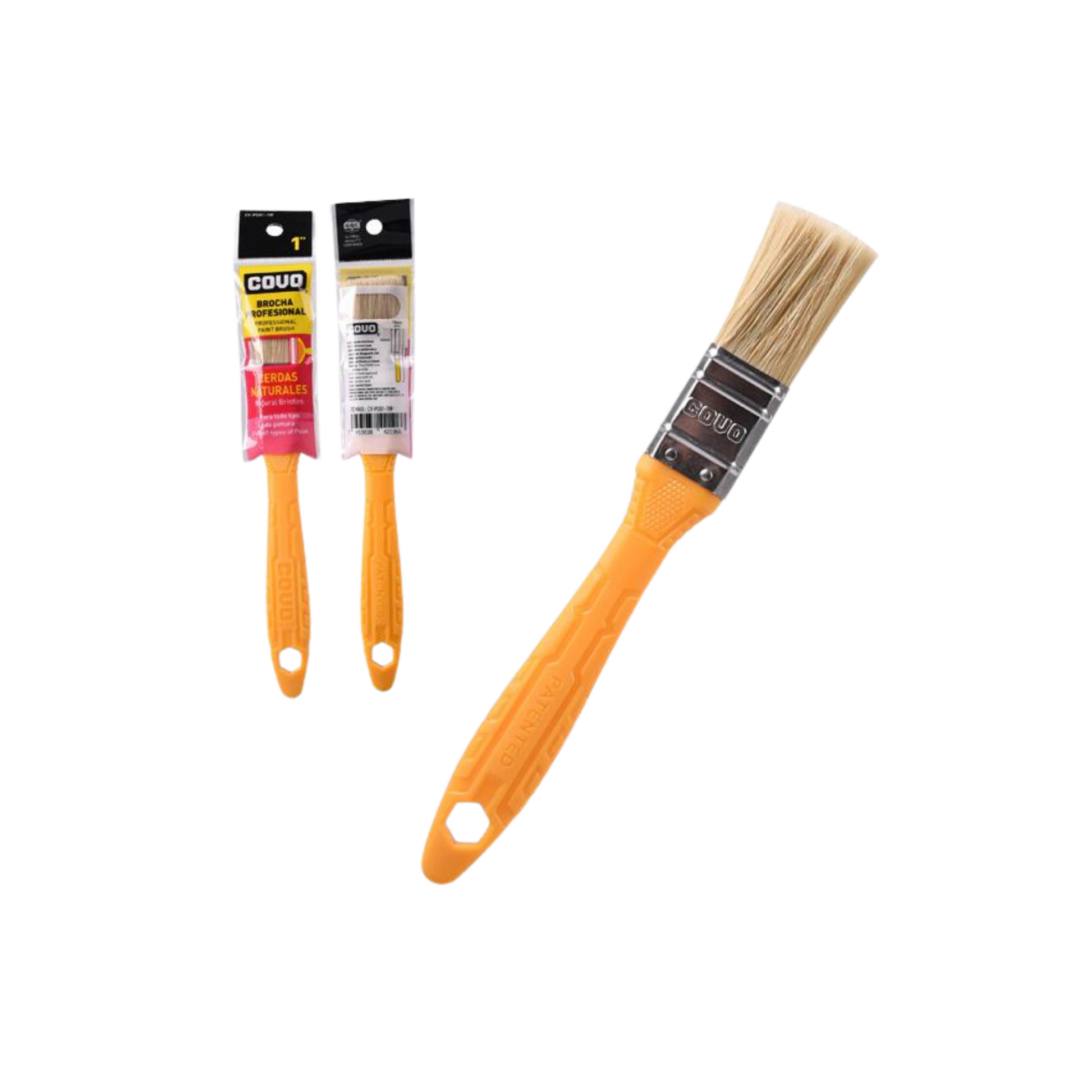 BROCHA 1" - CERDA BLANCA