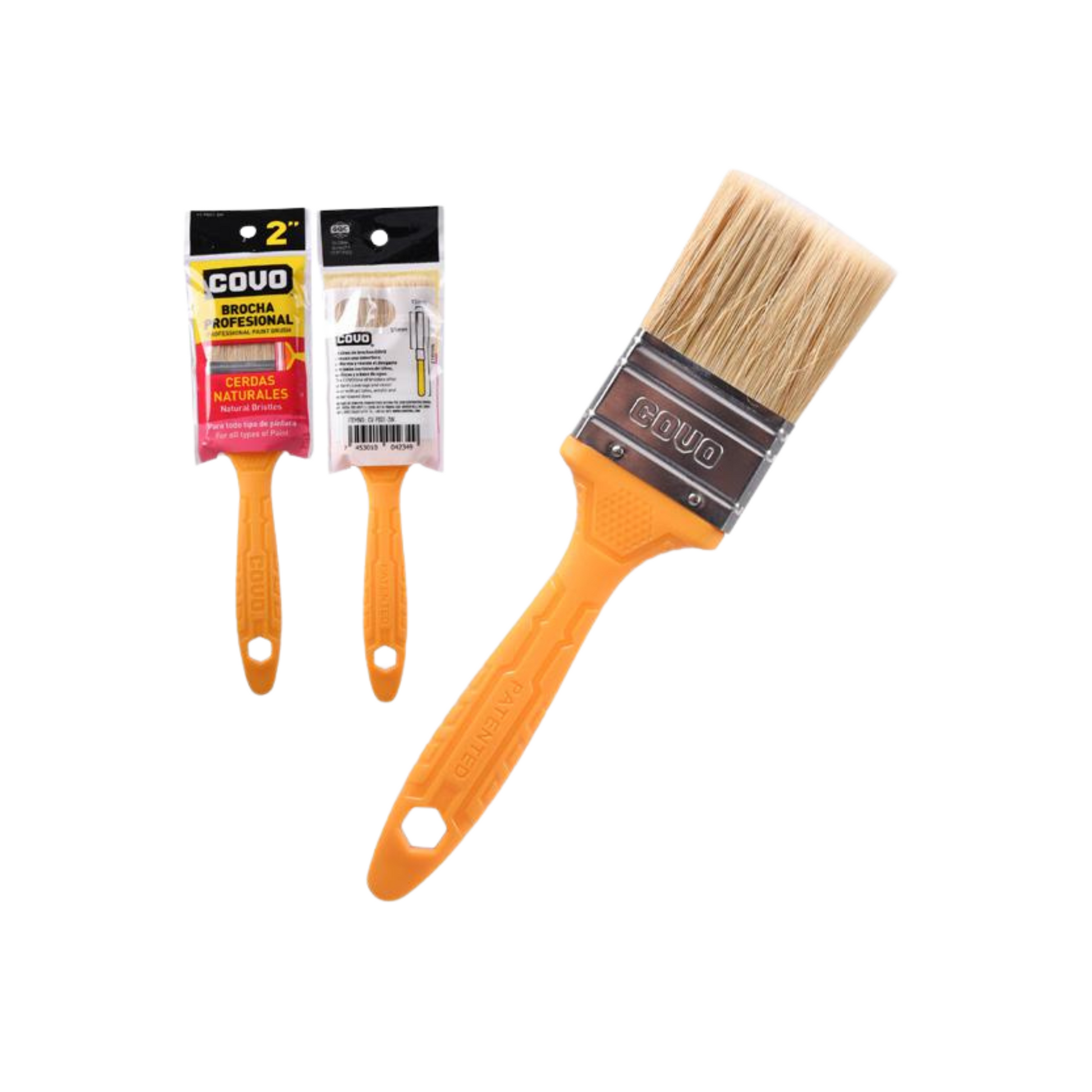 BROCHA 2" - CERDA BLANCA