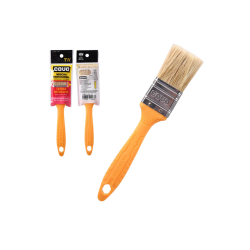 BROCHA 1.5" - CERDA BLANCA