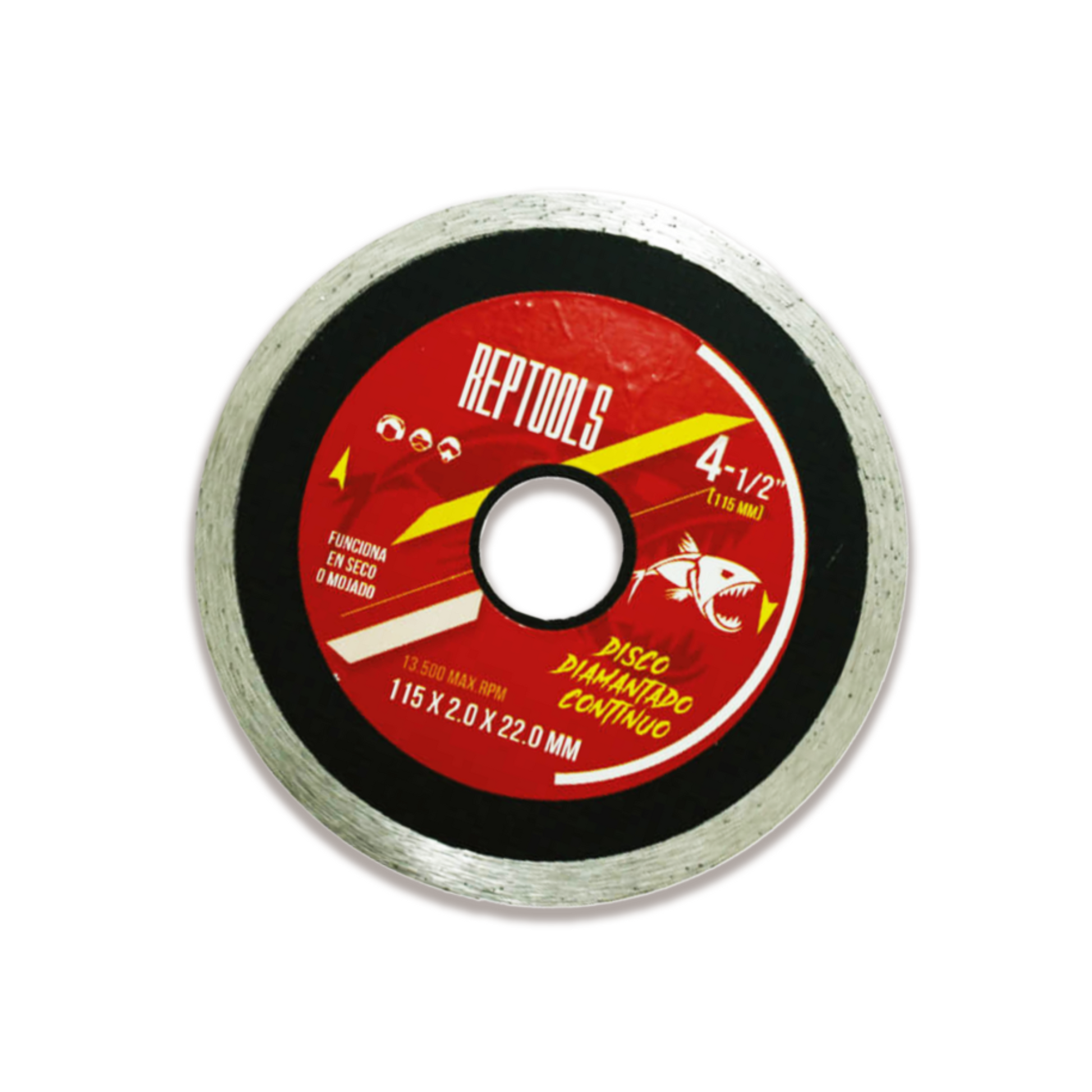DISCO DIAMANTADO CONTINUO 4.5" REPTOOLS